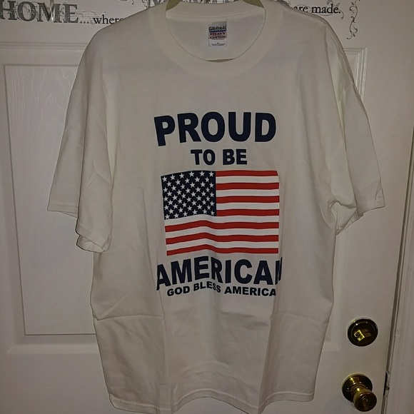 GILDAN AMERICAN LOGO T-SHIRT SIZE XL - Picture 2 of 6